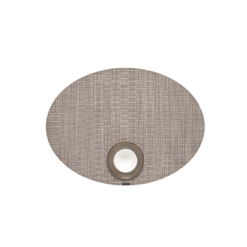 Chilewich Placemat Thatch Oval Umber