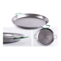 Paella Pan Polished Steel 34cm