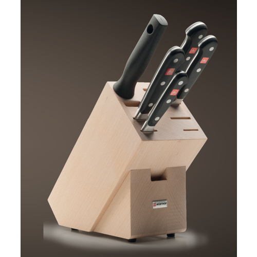 Wusthof WUSTHOF CLASSIC KNIFE BLOCK SET, 6 pcs. BEECHWOOD Wusthof WUSTHOF CLASSIC KNIFE BLOCK SET, 6 pcs. BEECHWOOD