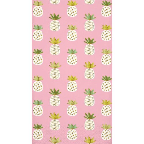OCD Napkin Guest Towel Paper PINEAPPLE FOIL OCD Napkin Guest Towel Paper PINEAPPLE FOIL