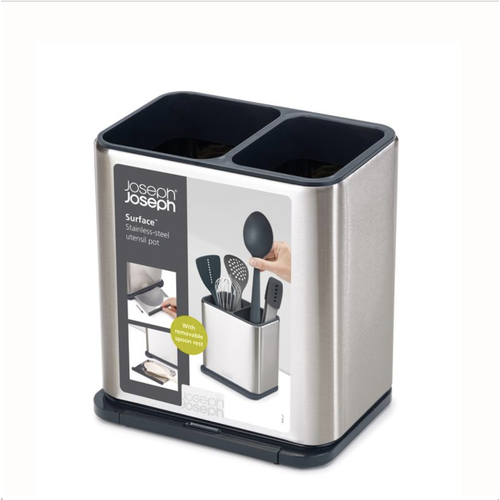 Joseph Joseph Joseph Joseph Surface Utensil Holder Stainless Steel