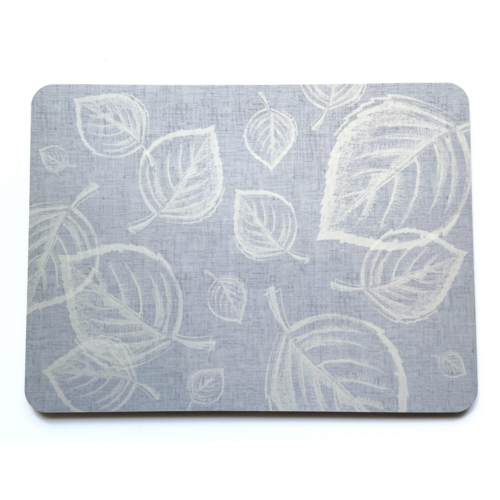PLACEMAT CORK-BACKED Silver Birch Grey/ SET OF 4