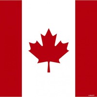 Napkin Dinner PAVIOT Canada Flag