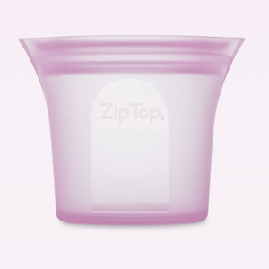 Zip Top Short Cup - Lavender - ZIP TOP