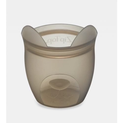 Zip Top Baby Snack Container - Dog - Grey - ZIP TOP Zip Top Baby Snack Container - Dog - Grey - ZIP TOP