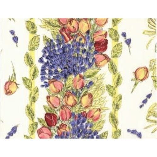 L'Art de Vivre Inc. Cushion Cover Roses & Lavender L'Art de Vivre Inc. Cushion Cover Roses & Lavender