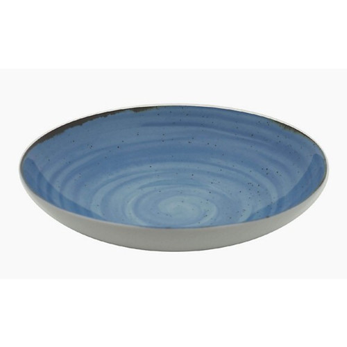 Costa Verde Rustico Dark Blue Pasta Plate