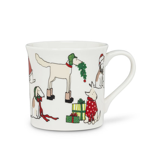 Abbott Mug Holiday Dogs 12 oz Abbott Mug Holiday Dogs 12 oz
