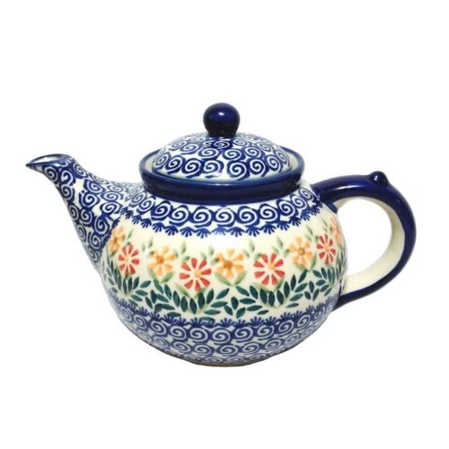 Polish Pottery Morning teapot 300mL SPRING MORNING Polish Pottery Morning teapot 300mL SPRING MORNING