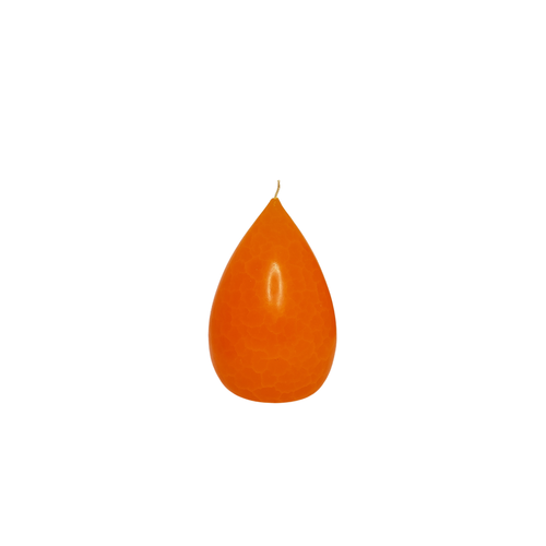 Barrick Design Candle Stout Crackle Orange