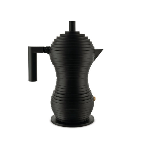 Alessi ALESSI ‘PULCINA’ Espresso Coffee Maker - 6 cup - Black Alessi ALESSI ‘PULCINA’ Espresso Coffee Maker - 6 cup - Black