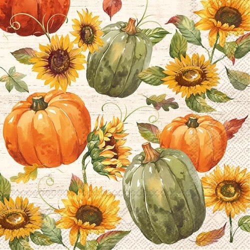 IHR Napkin Cocktail Paper GLORY HARVEST IHR Napkin Cocktail Paper GLORY HARVEST
