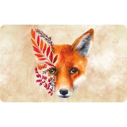 IHR Melamine Breakfast Board  FOX CREAM