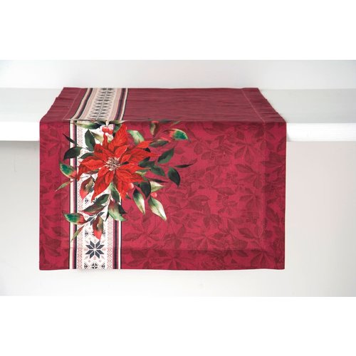 IHR Table Runner GOD JUL RED