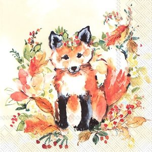 IHR Napkin Lunch Paper SWEET FOX