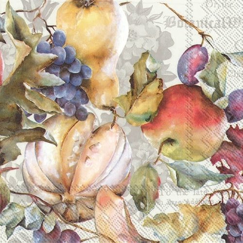 IHR Napkin Lunch Paper FRUTOS DE LA CATRINA IHR Napkin Lunch Paper FRUTOS DE LA CATRINA