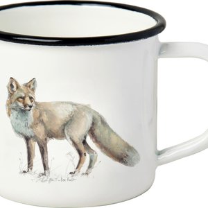 IHR MUG WOODLAND FOX - Enamel