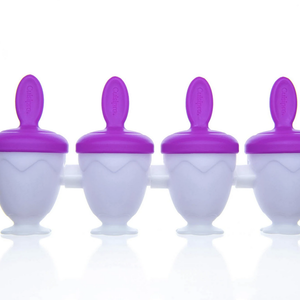 Cuisipro CUISIPRO Mini Pop Mold Farm Purple Set of 4