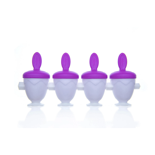 Cuisipro CUISIPRO Mini Pop Mold Farm Purple Set of 4