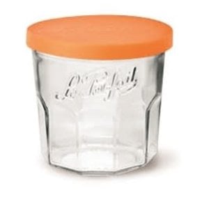 Le Parfait Glass Jar with Orange Lid 445ml