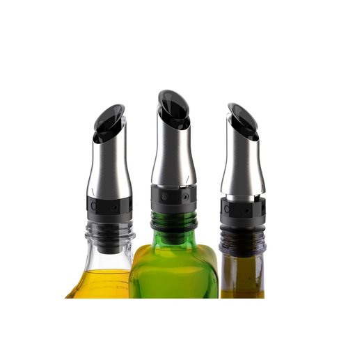 Prepara Prepara Adjustable Oil Pourer Deluxe Chrome Prepara Prepara Adjustable Oil Pourer Deluxe Chrome
