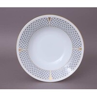 Cereal Bowl Fishnet Grey (for Art Deco Grey)