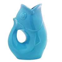 Gurgle Pot Medium Peacock