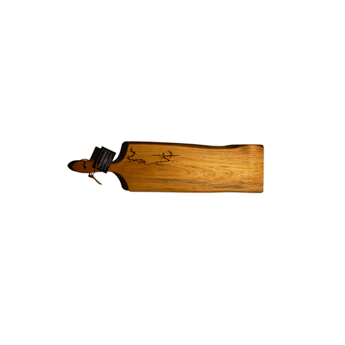 Wilson Boys Cheese Board Fractal Burn Maple
