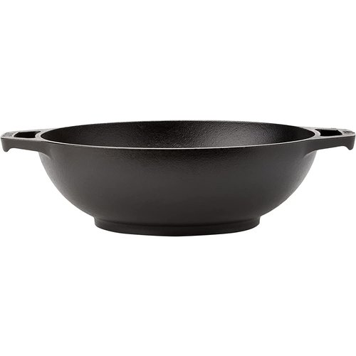 Lodge Mini Wok Cast Iron 9 ins. Loop Handle LODGE