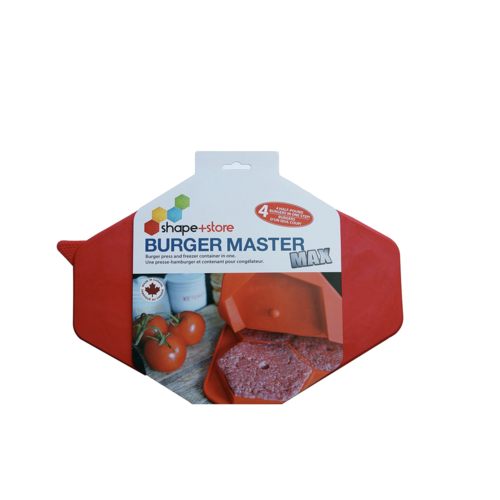 Smart Cookie Home Essentials Burger Master MAX - Shape & Store