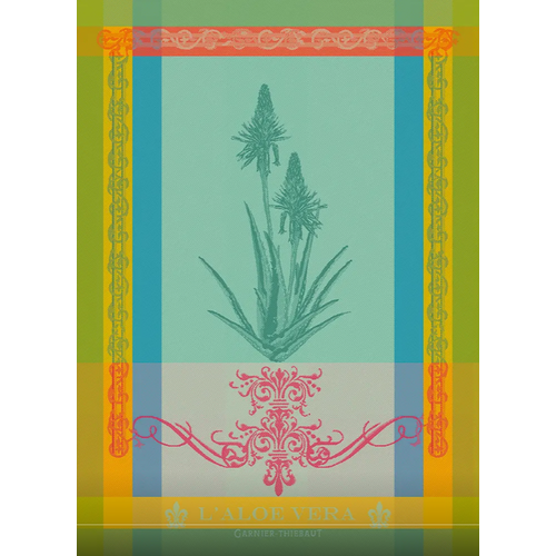 Garnier Thiebaut Garnier Thiebaut Tea Towel Aloe Vera Vert Garnier Thiebaut Garnier Thiebaut Tea Towel Aloe Vera Vert
