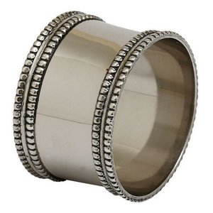 DII DESIGN IMPORTS Napkin Ring SILVER BAND