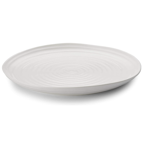 Sophie Conran SOPHIE COUPE ROUND PLATTER 12 inch WHITE
