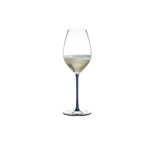 Riedel Fatto A Mano Dark Blue Champagne & Riesling