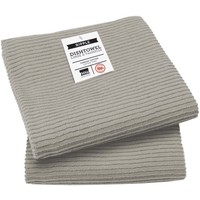 Tea Towel Ripple London Grey