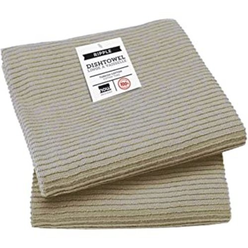 Danica Tea Towel Ripple Sandstone Danica Tea Towel Ripple Sandstone