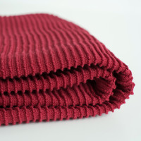 Tea Towel Ripple Carmine