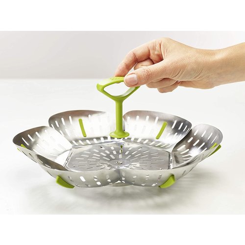 Joseph Joseph JOSEPH JOSEPH Bloom Folding Stainless Steel Steamer Basket