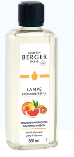 Grapefruit Passion - Lampe Maison Berger Fragrance - 500Ml – Lampe Store  Authorized Maison Berger Dealer
