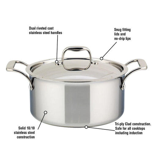 Meyer MEYER Supersteel Dutch Oven 5L