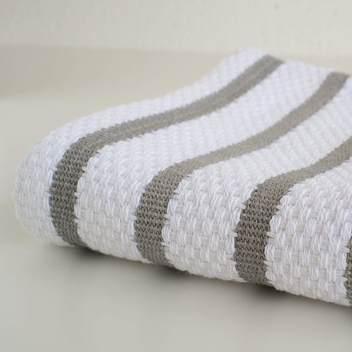 Now Designs Tea Towel Basketweave London Grey