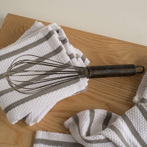 Now Designs Tea Towel Basketweave London Grey