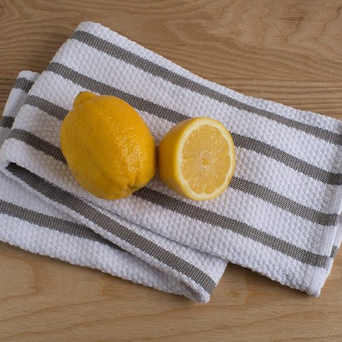 Now Designs Tea Towel Basketweave London Grey