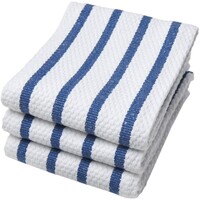 Tea Towel Basketweave Royal