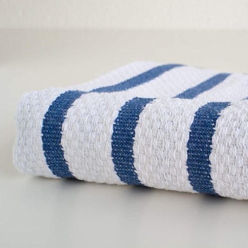 Now Designs Tea Towel Basketweave Royal