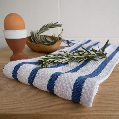 Now Designs Tea Towel Basketweave Royal