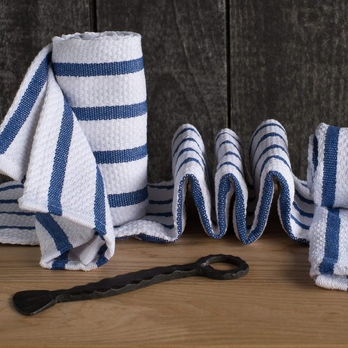 Now Designs Tea Towel Basketweave Royal