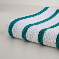 Tea Towel Basketweave Peacock