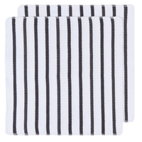 Dishcloth Basketweave Black