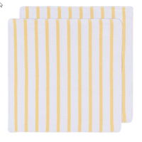 Dishcloth Basketweave Lemon